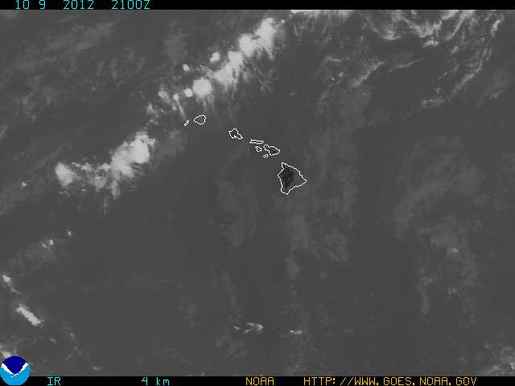 Hawaii infrared image