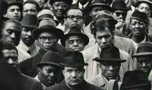 Black Muslim rally, Harlem, 1963