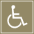 Icon of the Wheelchair Symbol