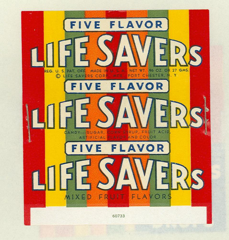 Life Savers package 1947