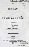 Paper called the "shaking palsy" by James Parkinson. - Click to enlarge in new window.