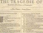 Act I, scene i, of 'Hamlet : a tragedy in five acts,' by William Shakespeare, as arranged for the stage by Henry Irving...