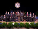 Among the awards was the Attorney General's Award for Distinguished Service in the successful prosecution of a civil rights case involving a racially motivated beating in Pennsylvania. Recipients included employees from the Civil Rights Dvision Special Litigation, the U.S. Attorney's Office for the Middle District of Pennsylvania, and the FBI.
