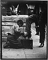 Thumbnail for: Bowery bootblack. New York City., 06/1910