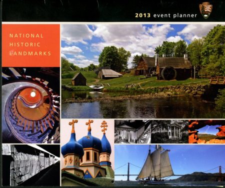 National Historic Landmarks Photo Contest 2013 Calendar front cover