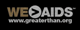 Greater than AIDS logo