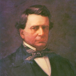 Speaker of the House John Wesley Davis of Indiana