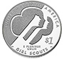 2013 Girl Scouts of the USA Centennial Proof Silver Dollar (G10) View 2