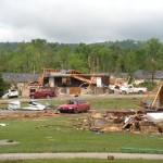Image of tornado distruction courtesy of the Georgia Emergency Management Agency