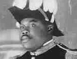 Marcus Garvey as commander in chief of the Universal African Legion