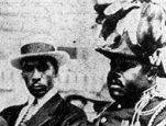 Marcus Garvey and other Universal Negro Improvement Association leaders on parade.