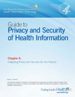 Guide to Privacy and Security of Health Information: Chapter 4
