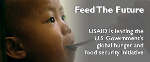 Feed The Future.  Photo Credit: Noel Celis / AFP