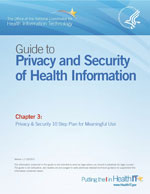 Guide to Privacy and Security of Health Information: Chapter 3