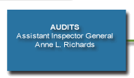 Office of Audits, Assistant Inspector General, Anne L. Richards