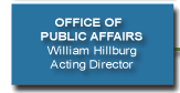 Office of Inspector General, William Hillburg, Acting Director