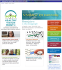 Healthy Vision Month website