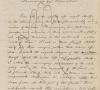 Tracing of Louisa May Alcott's hand