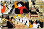 Toulouse-Lautrec Coaster Set 