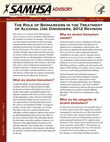 The Role of Biomarkers in the Treatment of Alcohol Use Disorders, 2012 Revision