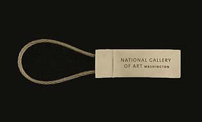 National Gallery of Art Key Ring with Cable Closure