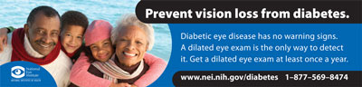 Prevent vision loss from diabetes