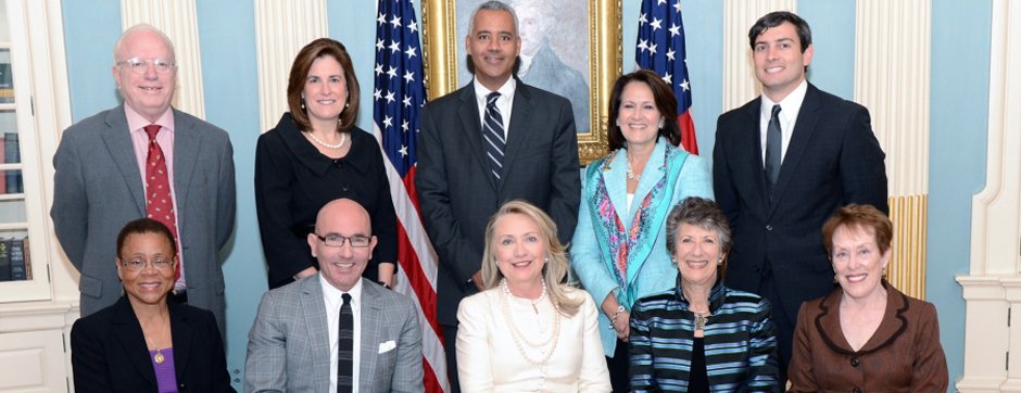 J. William Fulbright Foreign Scholarship Board (FFSB) with Secretary of State HIllary Rodham Clinton