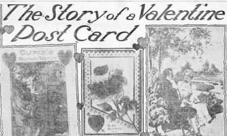 The Story of a Valentine Post Card