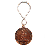 Am I Not a Woman and a  Sister Copper Key Chain