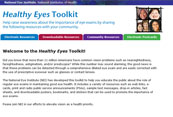 image of Healthy Eyes Toolkit brochure