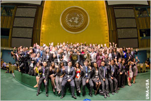 eJournal USA: Génération mondiale : l’expérience du Modèle ONU