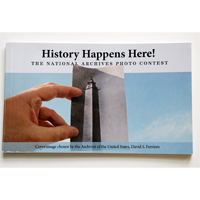 History Happens Here Postcard Book