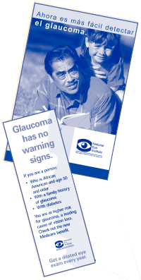 Medicare Covers Glaucoma Detection Brochure cover Image