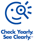 Check Yearly. See Clearly. Image logo.