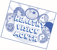 Healthy Vision Month Logo