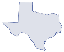 Texas State Map Image