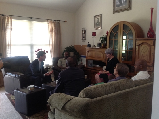 Today, Secretary Donovan visits Cincinnati home to discuss President Obama's refinance proposals.