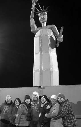 Reggie’s Sleepout 2008, Drake Stadium, Des Moines, IACourtesy of Iowa Homeless Youth Centers