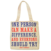 Kennedy Quote Tote