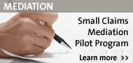 Small Claims Mediation Pilot Program