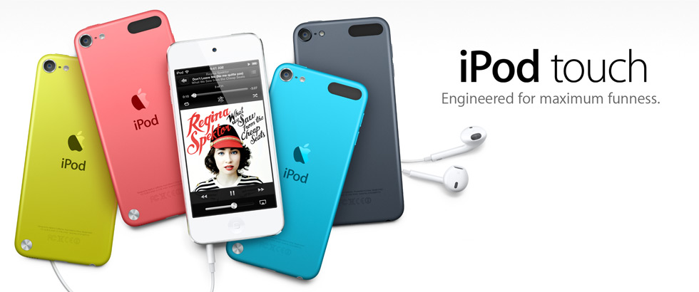 iPod touch. Engineered for maximum funness.