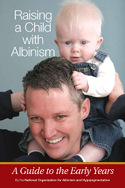 Raising a Child with Albinism Book Cover