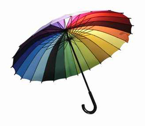 Color Wheel Umbrella