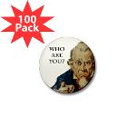 Who Are You? Mini Button (100 pack)