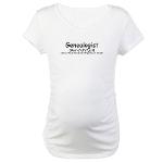 Genealogist Maternity T-Shirt