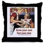 Grow Your Own Throw Pillow