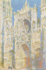 image of Rouen Cathedral, West Façade, Sunlight