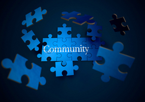 Community , putting the puzzle pieces together to benefit the whole