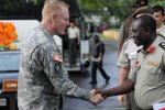 Thirty six senior military officers from 36 different countries recently visited...