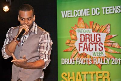 Mario at National Drug Facts Week